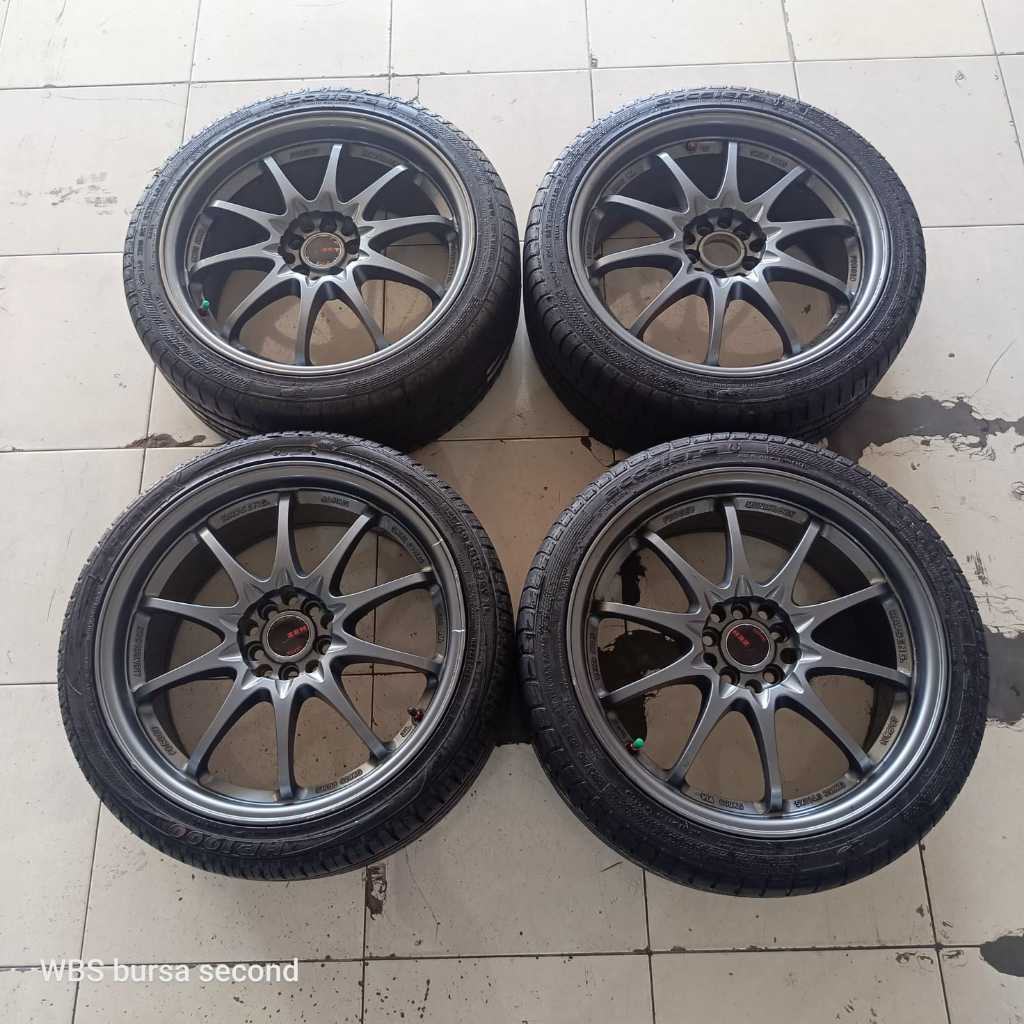 VELG MOBIL CE28 R18X8 Baut 5 pcd 5X100/5X114 ET45 + BAN 225 40 R18