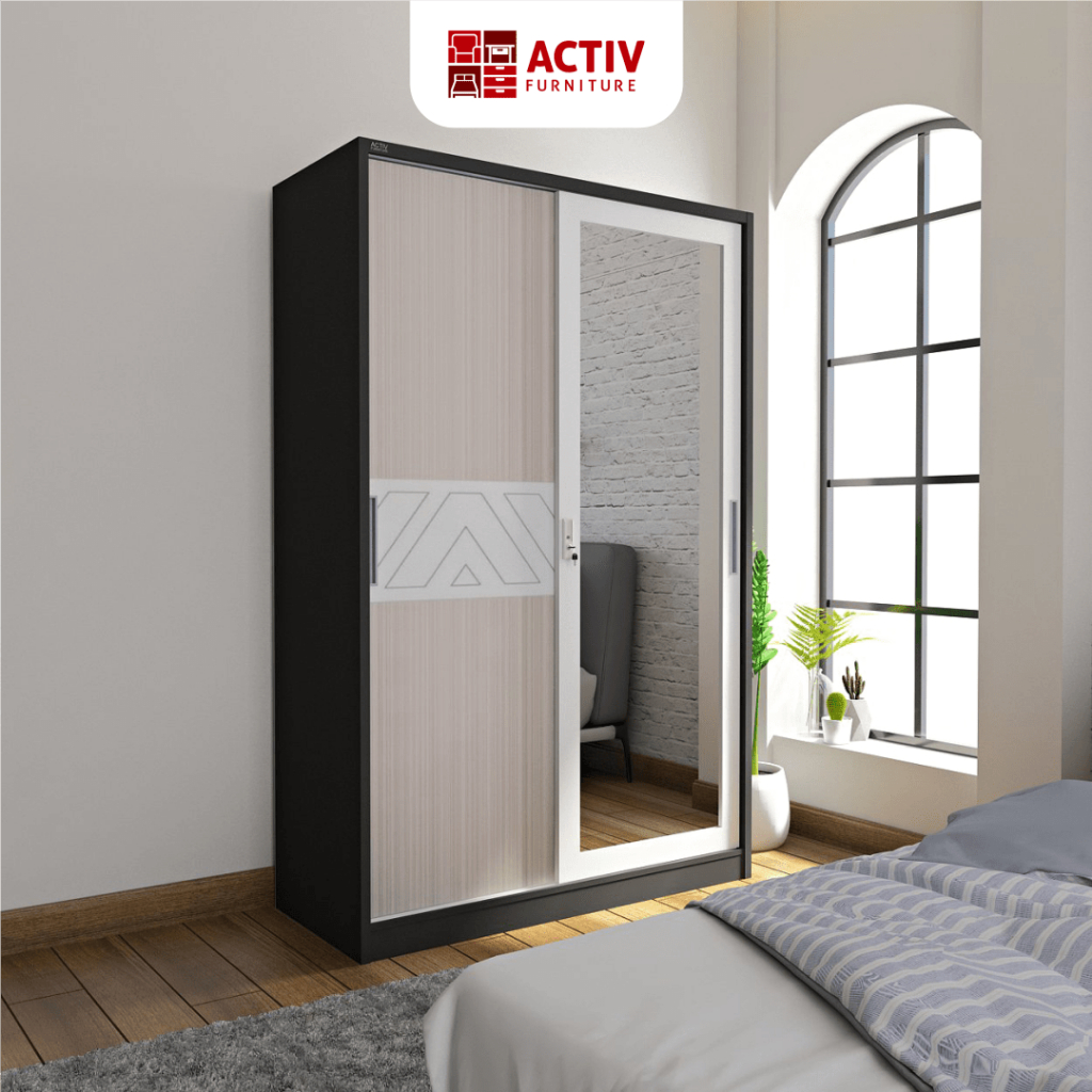 Lemari Pakaian – Forte SL 120 B – Activ Furniture