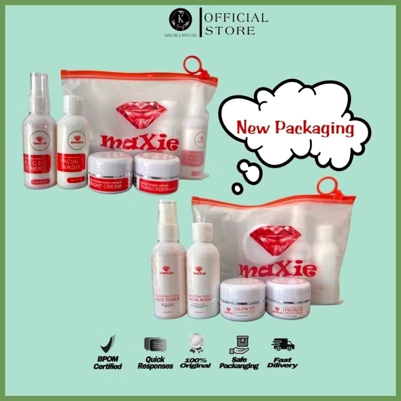 SKINCARE MAXIE GLOW / PERAWATAN WAJAH