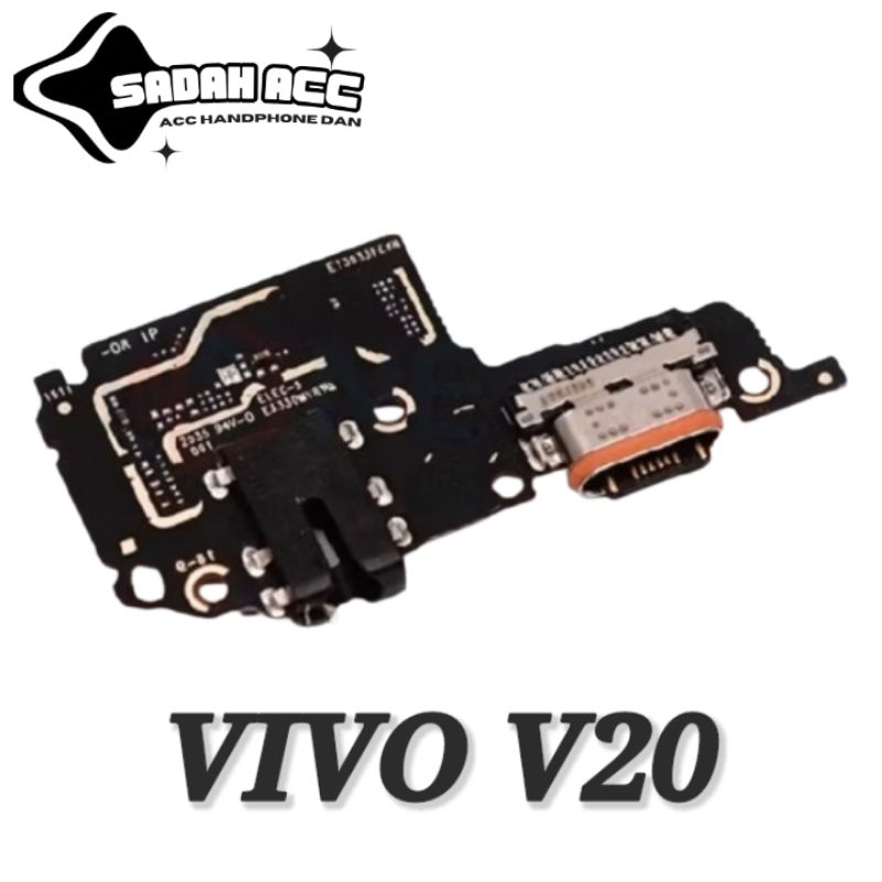 BOARD KONEKTOR/PAPAN CHARGER PCB VIVO V20 ORIGINAL