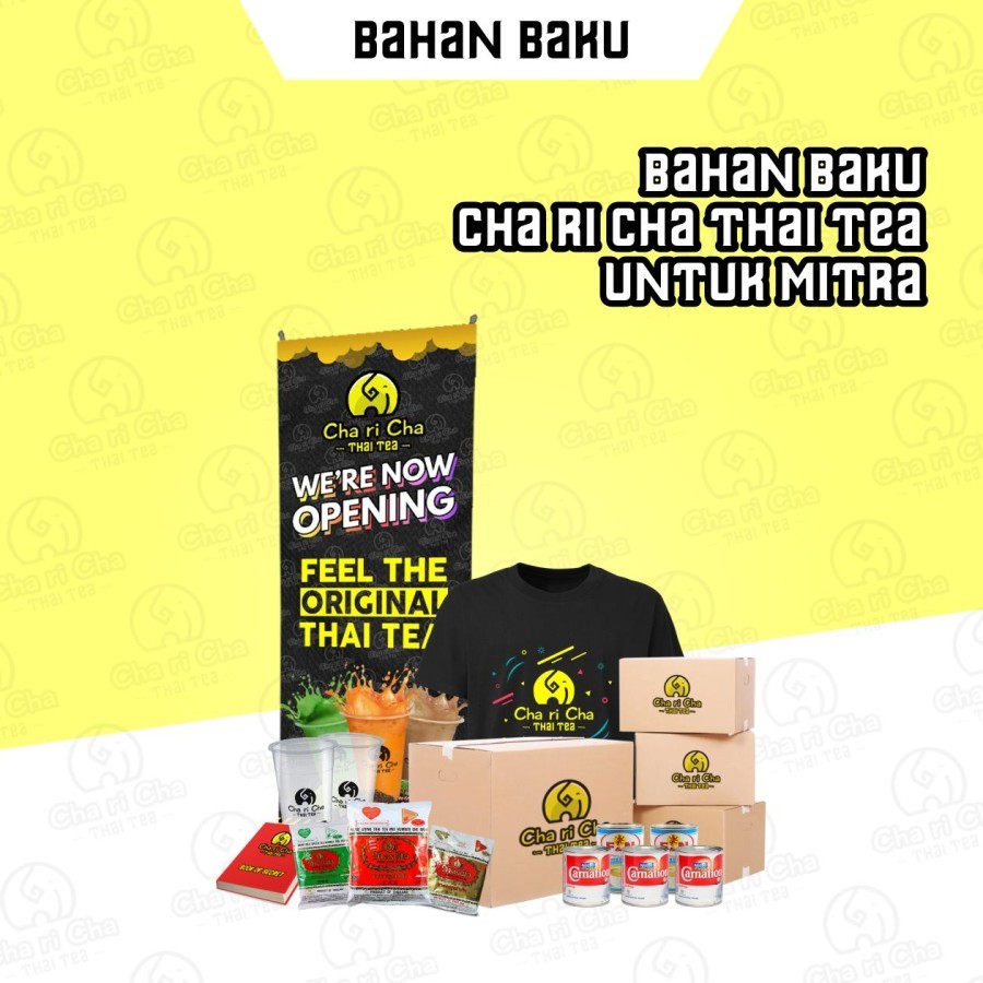 

Bahan Baku Usaha Minuman Cha ri Cha Thai Tea