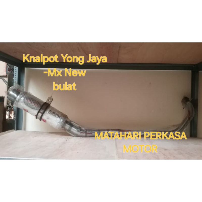 KNALPOT YONG JAYA UNTUK MOTOR JUPITER MX NEW BULAT