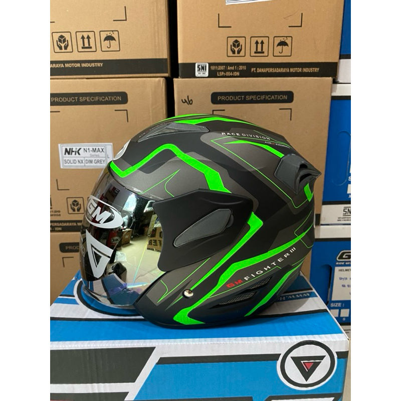 GM Fighter GV2 Black Green Doff