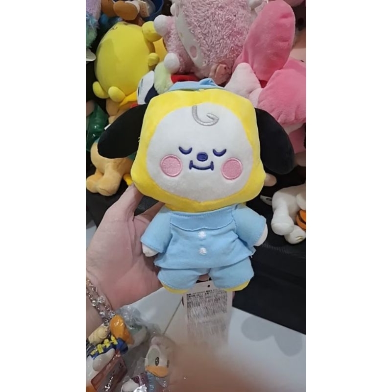 [NEW] BONEKA OFFICIAL BT21 CHIMMY TIDUR BOBOK SLEEPING CHIMMY MANG TATA COOKIE PIYAMA PJAMAS