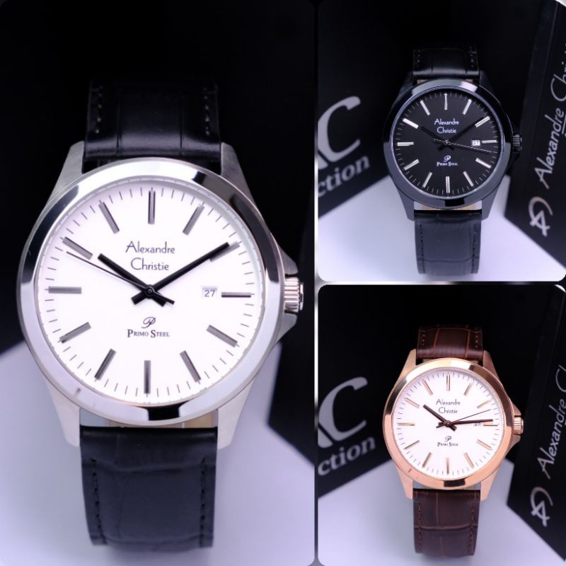 ALEXANDRE CHRISTIE 1026 / 1026MD KULIT PRIA ORIGINAL GARANSI 1TAHUN