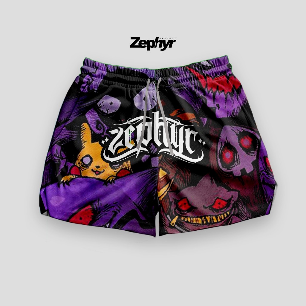 Celana Basket Casual Zephyr - Dark Pokemon