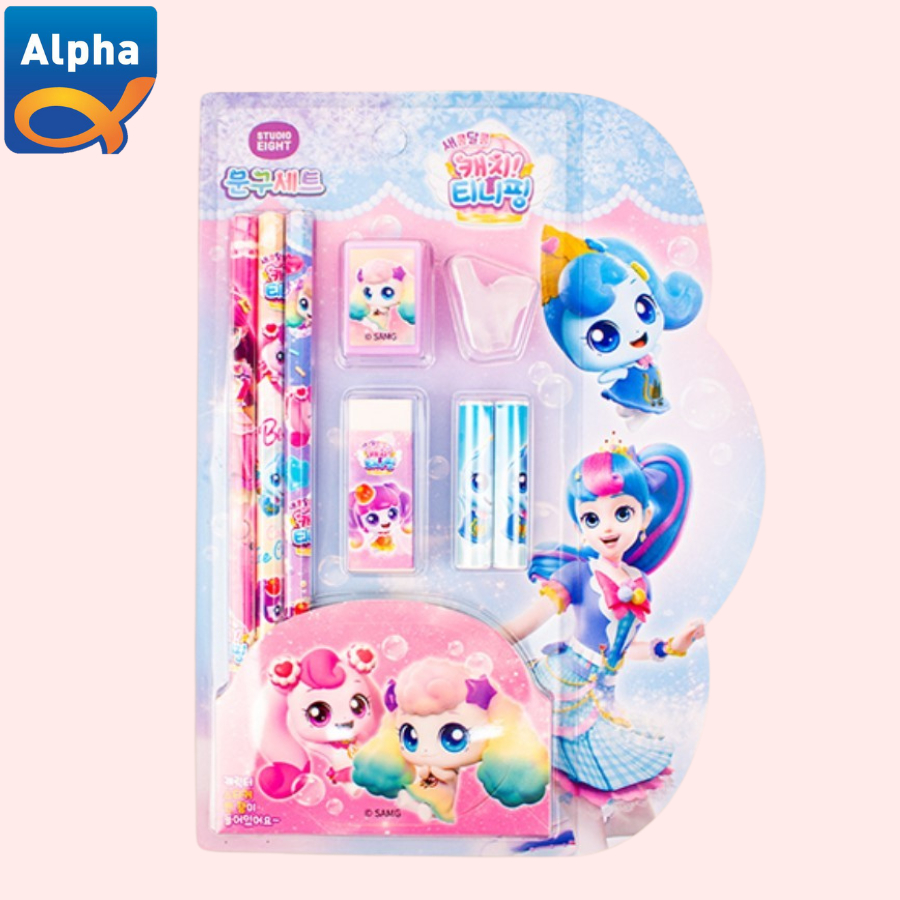 

[Teenieping] Teenieping 4 Stationery Set - Shashaping / Set Alat Tulis Teenieping / [티니핑] 티니핑시즌4/문구세트-샤샤핑