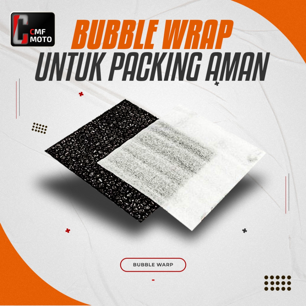 

tambahan bubble wrap