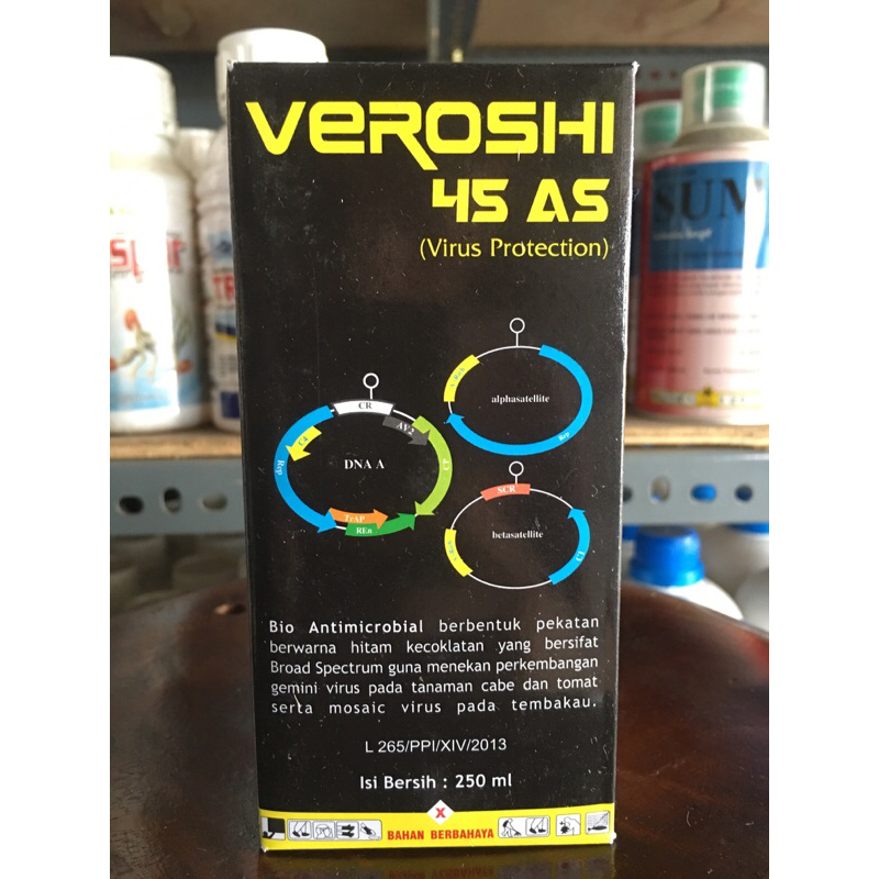Bio Antimicrobial Veroshi 45 AS Anti Virus Kemasan 250 Ml