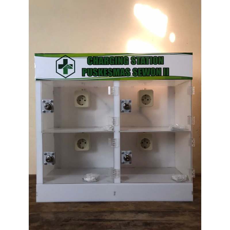 Box Charger HP / Charging Station Akriliik