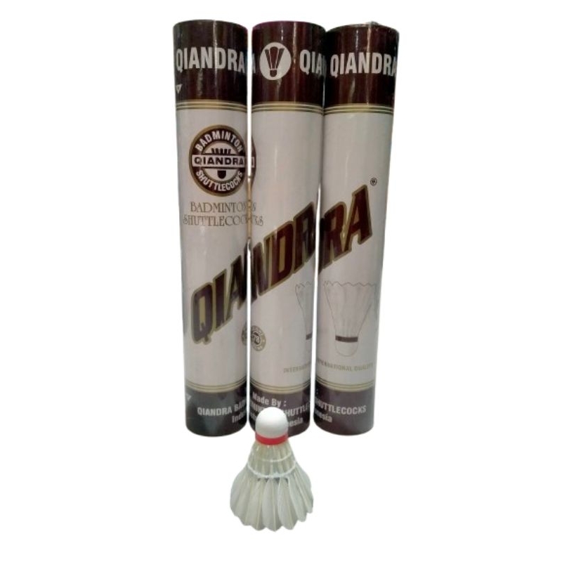 Shuttlecock Qiandra Coklat/Cock Badminton Qiandra Coklat