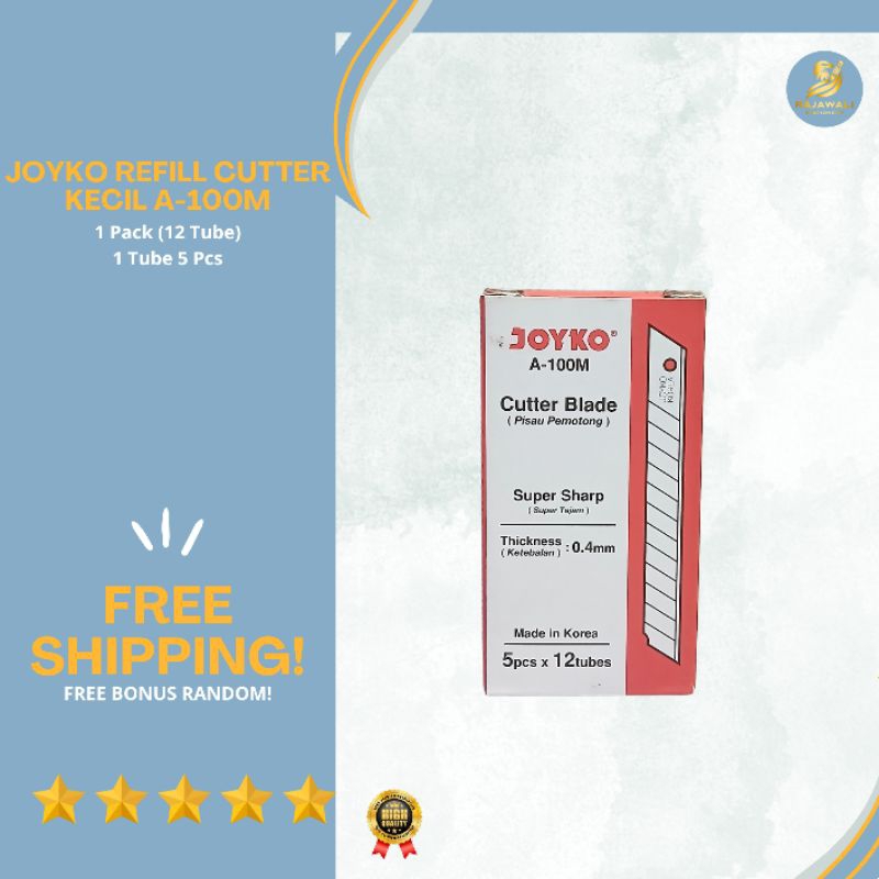 

Refill Cutter Kecil Kenko A-100 | Eceran 1 Pcs & 5 Pcs | 1 Tube (5 Pcs)
