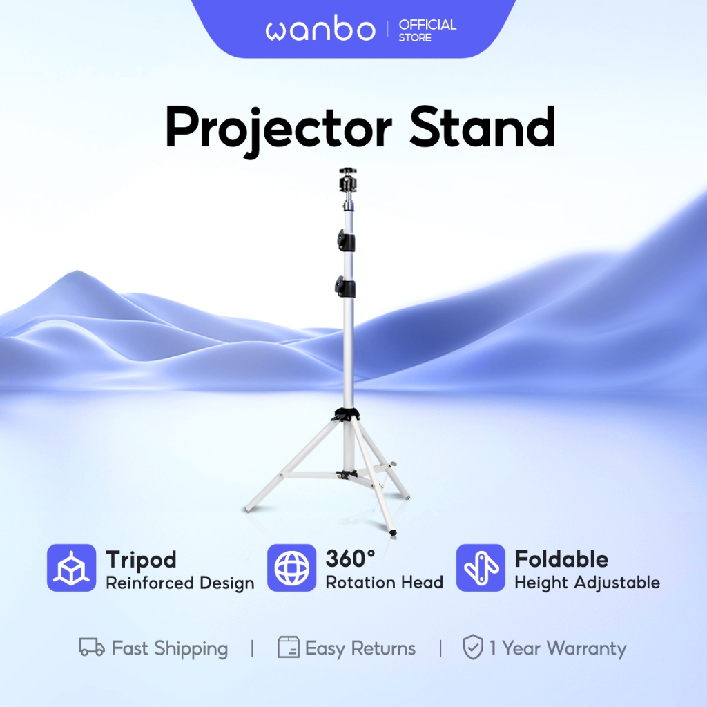 Wanbo Projector Holder  Projector Folding Floor Stand  Not Compatiable X5/Mozart Wanbo Bracket Untuk