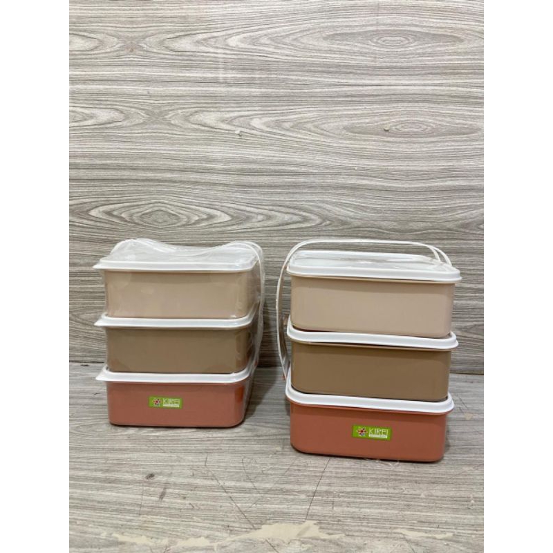 Rantang Glory Susun 3 Capucino Kirei KR-15001-S3CP