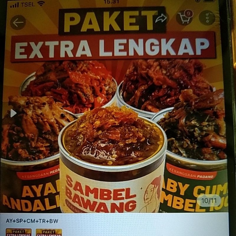 

Sambel cumi pedas dan gurih