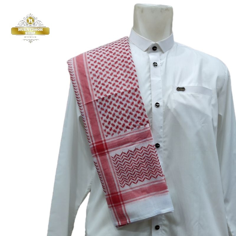 IMAMAH SORBAN MODEL ARAB [Bahan katun]