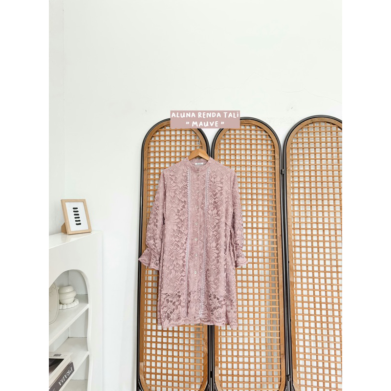 ALUNA LACE RENDA BORDIR TUNIC BY LOCANA LABEL