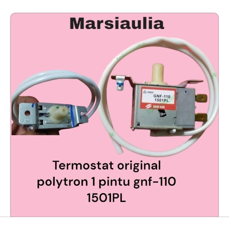 Termostat original polytron 1 pintu gnf-110 1501PL thermostat politron gnf 110 1501pl (shin han mera
