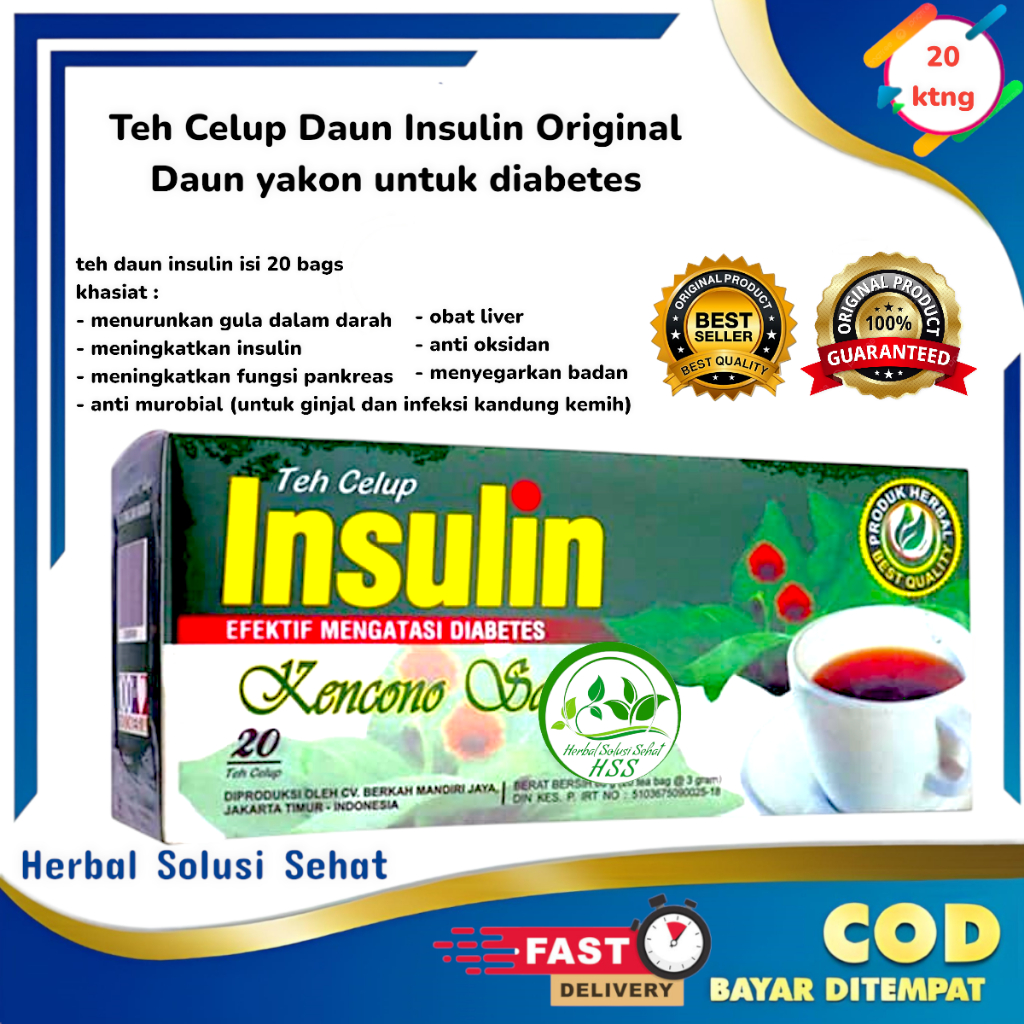 

Teh celup daun insulin Original Daun yakon untuk diabetes DIJAMIN ASLI DAN ORIGINAL