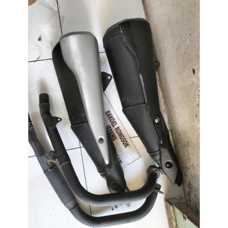 knalpot cbr250r cbu thailand 1 silinder ori