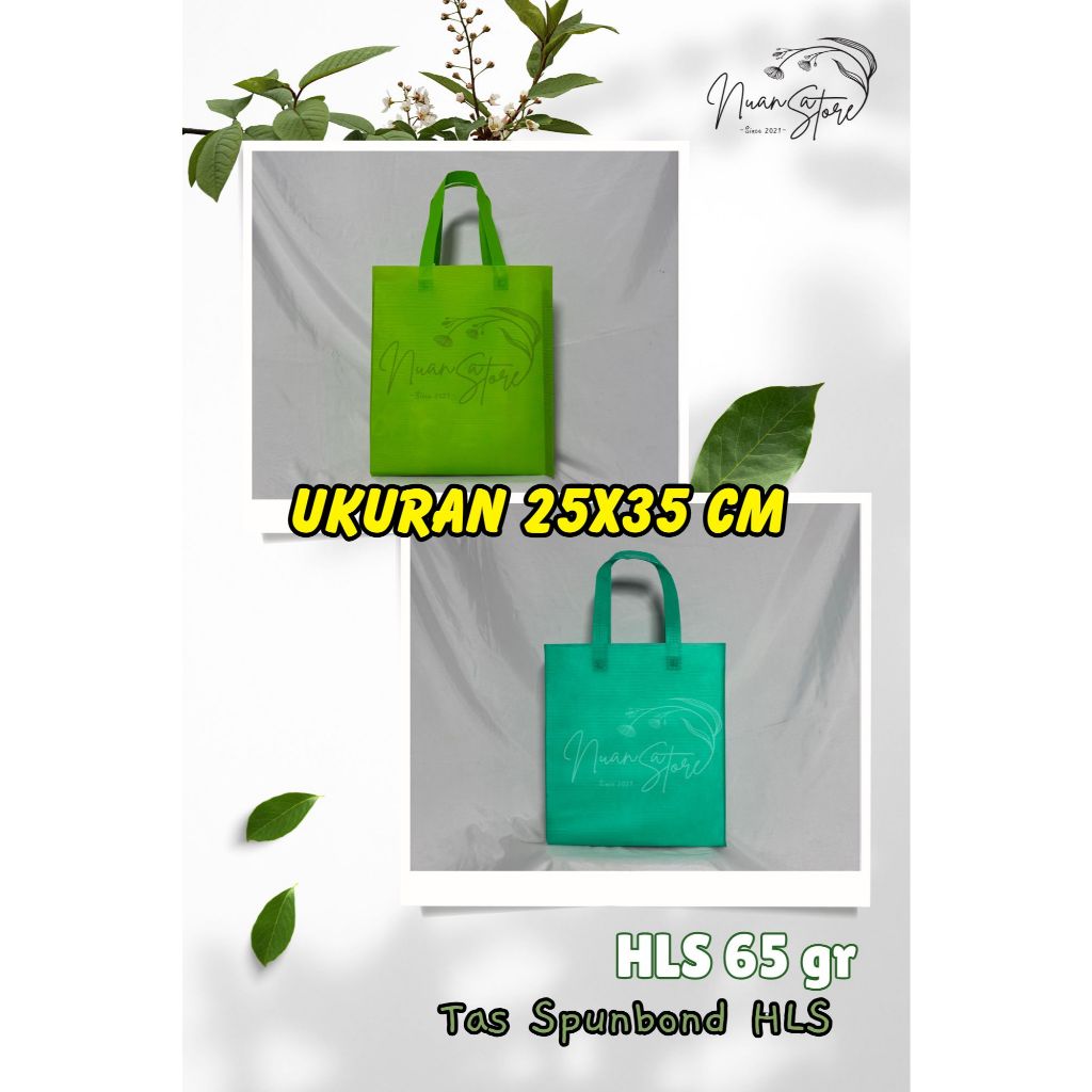 

TAS SPUNBOND HANDLE LIPAT SAMPING (HLS) 25X35X8 CM 65GR POLOS UNTUK TAS SOUVENIR, SYUKURAN, MENGENANG, PROMOSI, BANSOS,DLL