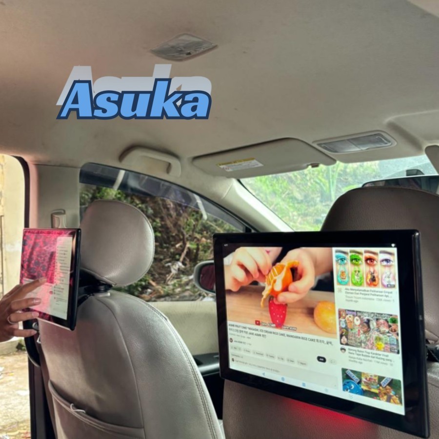 Headrest Clip on Android 12.1 inch Asuka AS-1218