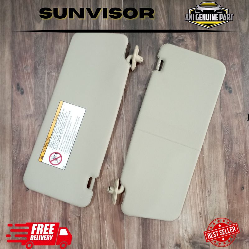 PJ SunVisor Sun Visor Toyota Innova 2004-2015 ORIGINAL