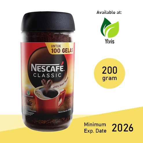 

Nescafe Classic Kopi Instan - Jar 200 g