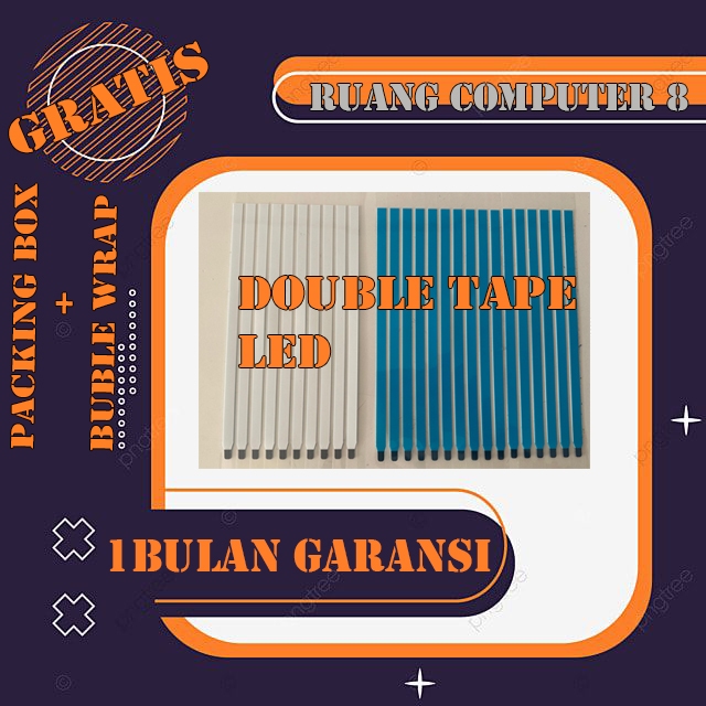 Double Tape / LEM LCD Laptop Tanpa Bracket tidak mudah putus