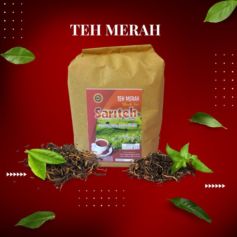 

Teh Bubuk Hitam Asli/Teh Merah Murah Curah, 1kg