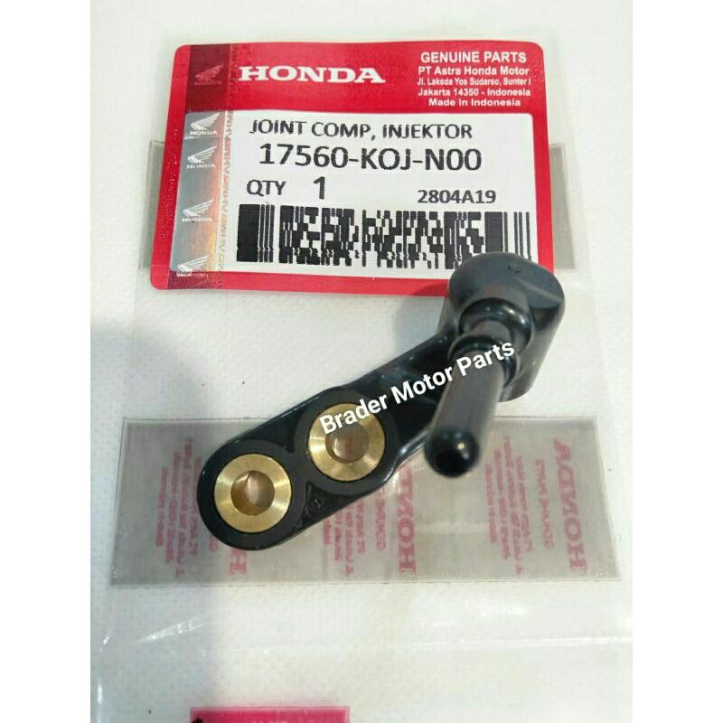 RUMAH INJEKTOR JOINT COMP INJECTOR GENIO BEAT NEWS SCOOPY 2021 ORI HONDA