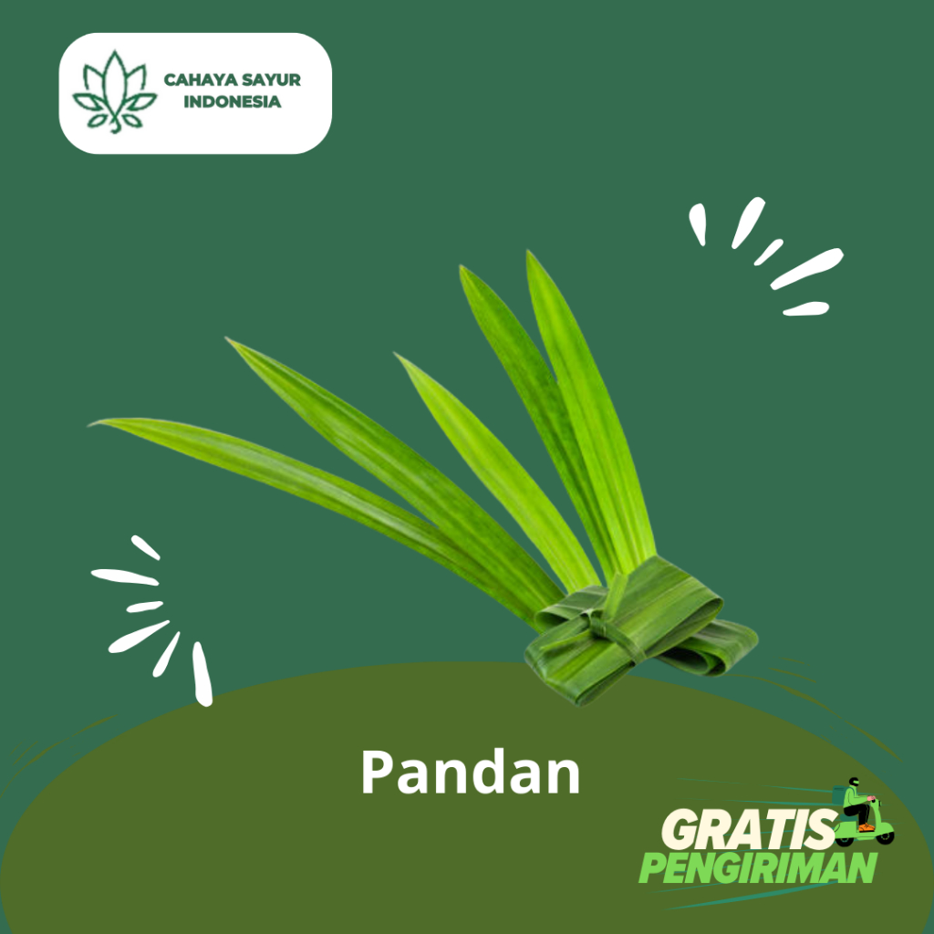 

Daun Pandan Wangi Segar Kualitas Terbaik 1KG