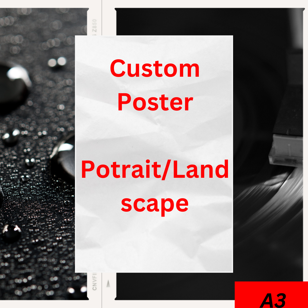 Murah | Custom Poster A3 | Matte Paper