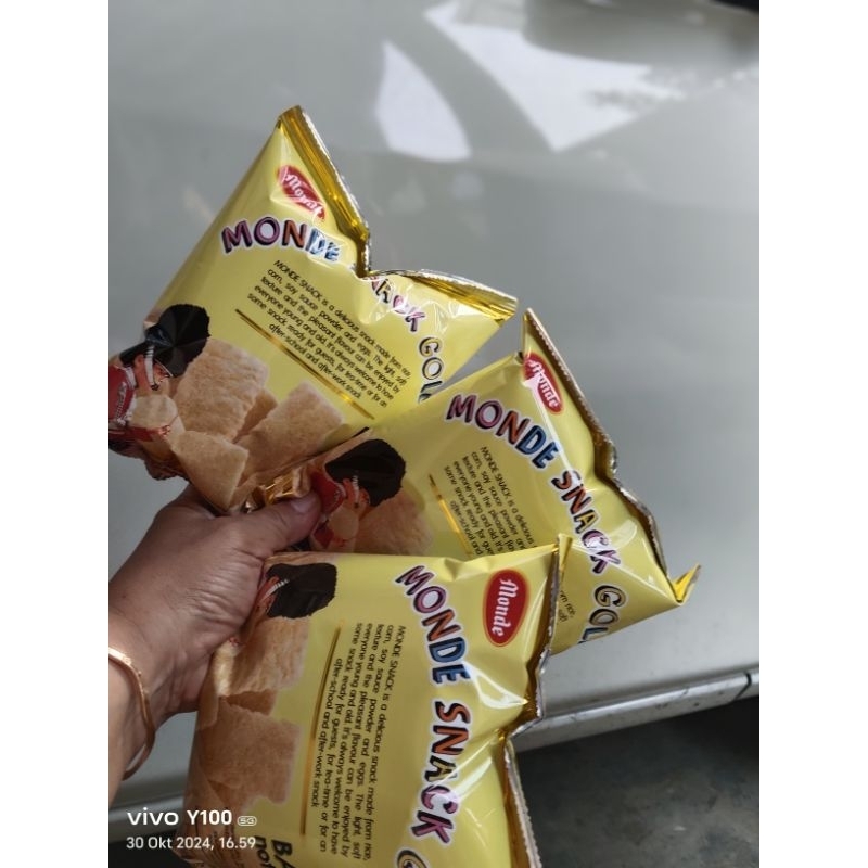 

Serena Snack Gold 30 gram. Terbuat dari beras berkwalitas baik, jagung, kacamg kedelai dan telurTekstur lembut