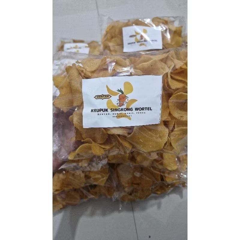 

KRUPUK SINGKONG WORTEL