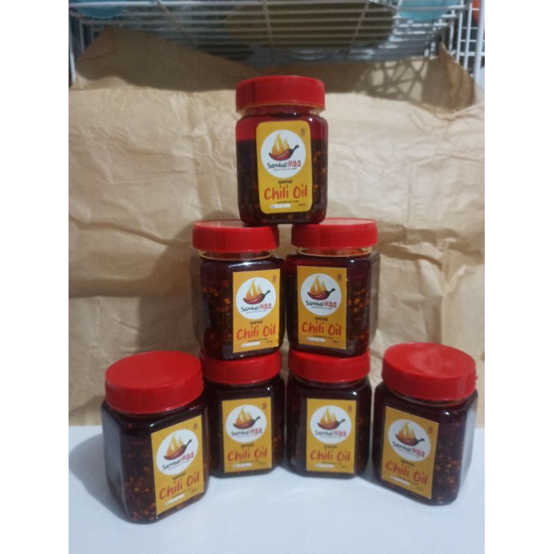 

Chili Oil Halal/Minyak Cabai Asli 150 gr