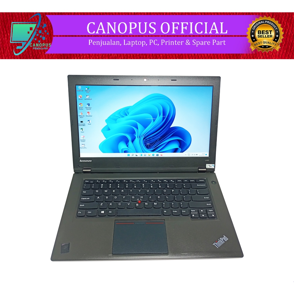 Laptop Lenovo L440 intel Core i3 4100 memory 8gb hdd 500gb -- Laptop Dell core i3 gen 6 Touchscreen 