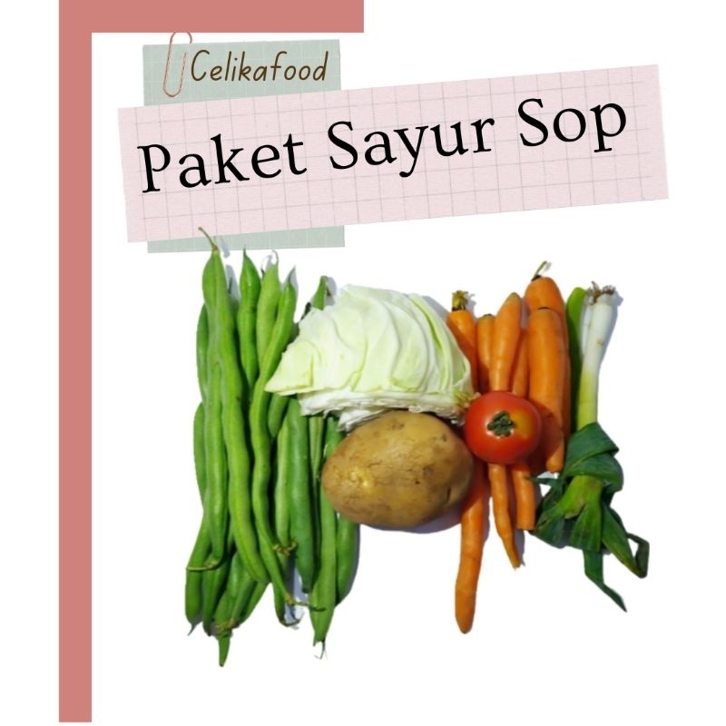 

Paket Sayur Sop 1 Pcs Soup Sayuran Fresh