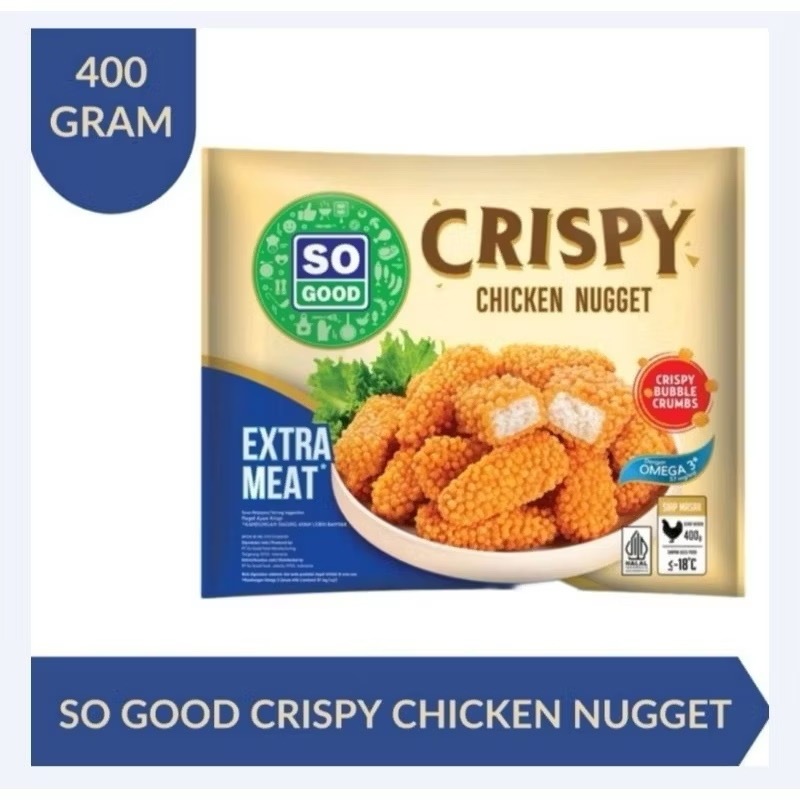 

So Good Crispy Chicken Nugget 400gr