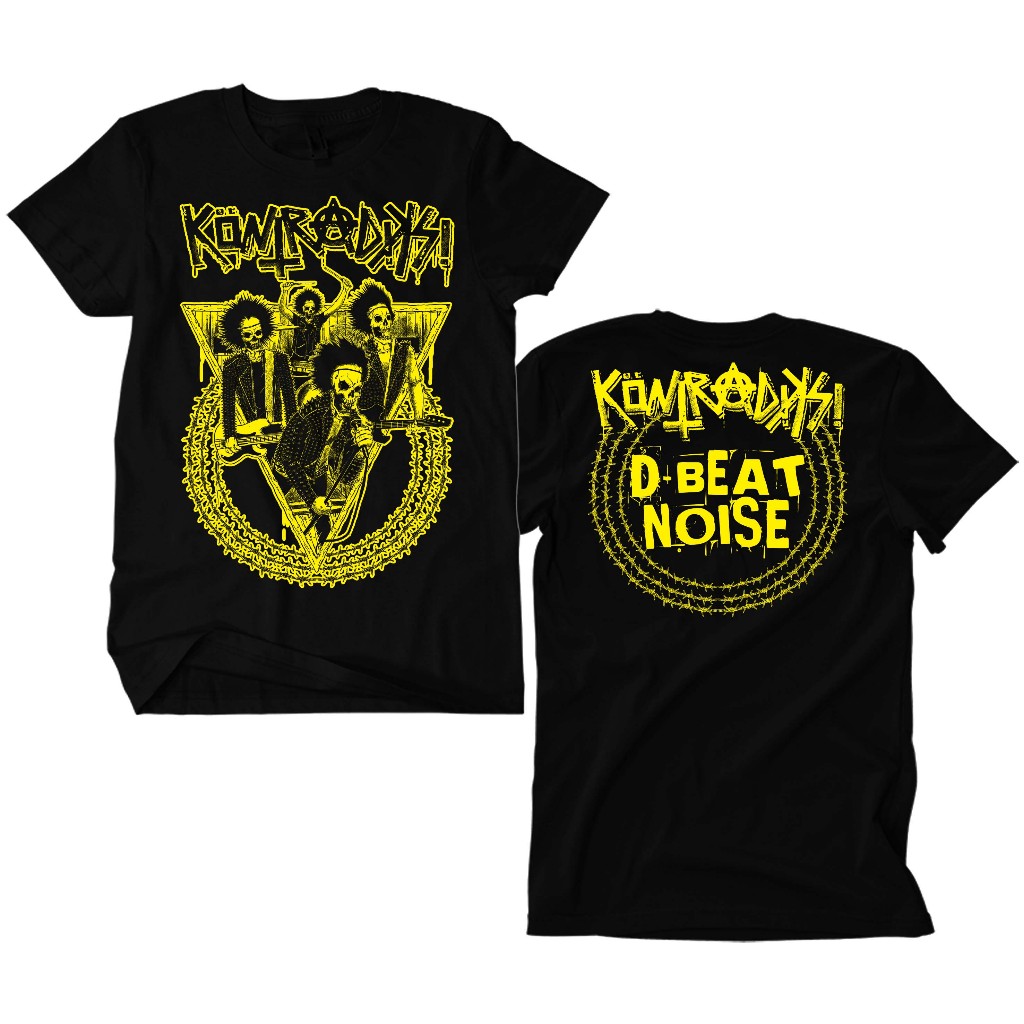 Kaos Band Punk Kontradiksi - Dbeat Noise hitam