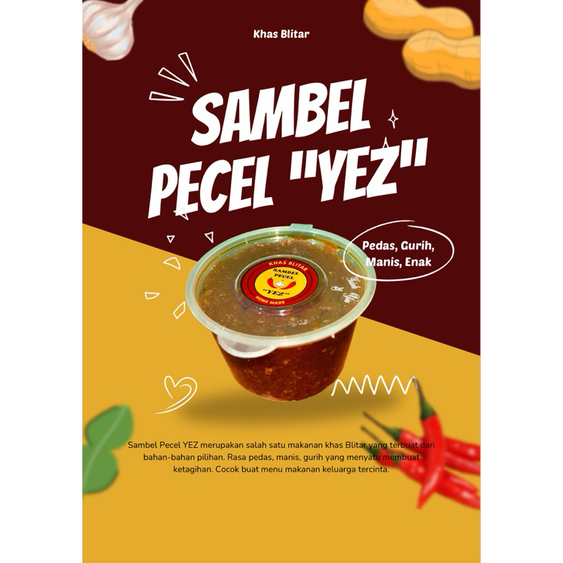 

BUMBU PECEL YEZ KHAS BLITAR