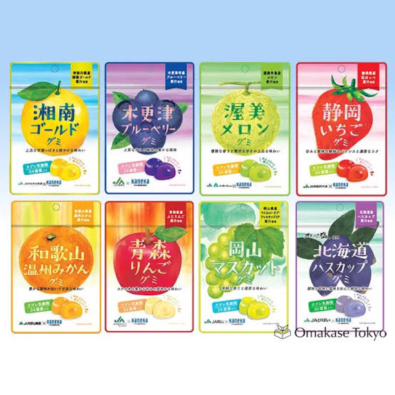 

Kaneka Foods Fruit Gummy | ORI Jepang