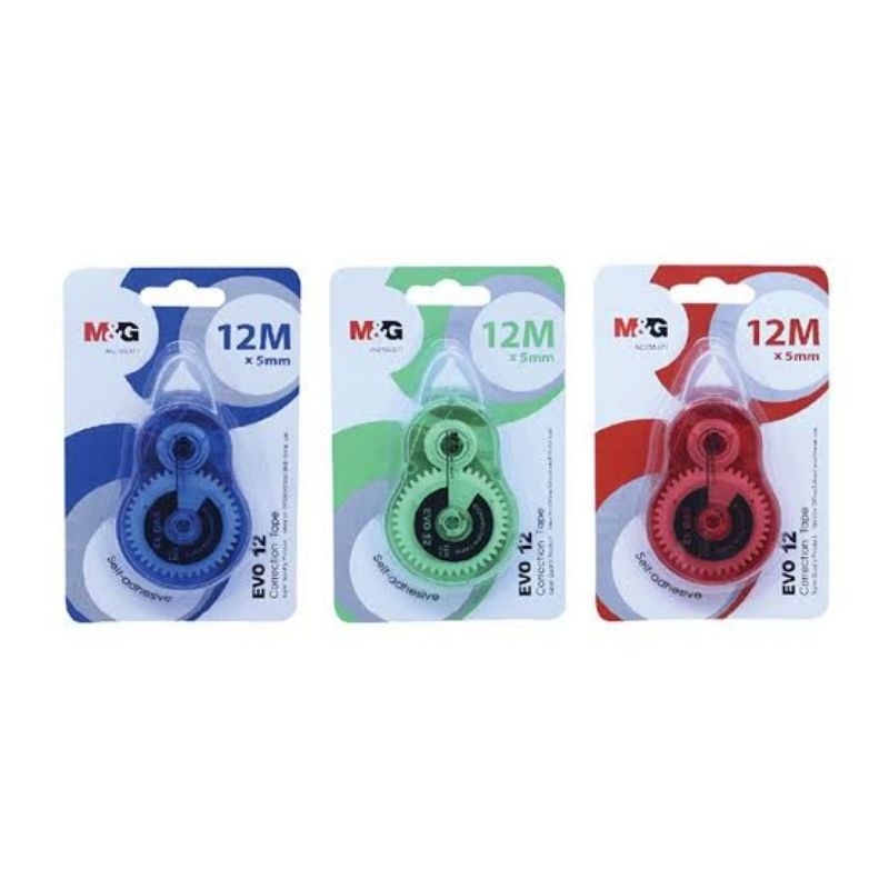 

CORRECTION TAPE ACT55371 M&G 12MX5MM / PITA KOREKSI EVO12 M&G
