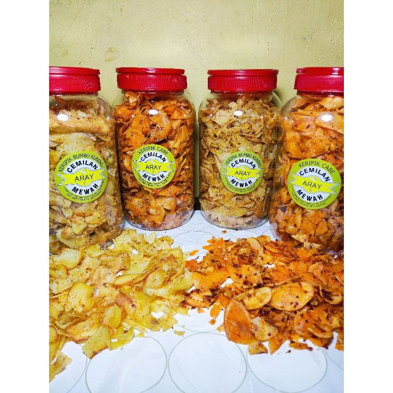 

ARAY KERIPIK CABE PEDAS GURIH/BUMBU SPECIAL