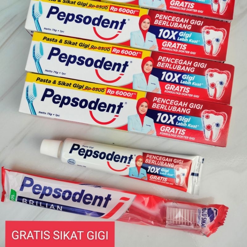 PEPSODENT GRATIS SIKAT GIGI | PASTA GIGI BERLUBANG| PASTA GIGI PEPSODENT | PASTA GIGI KARANG GIGI | 