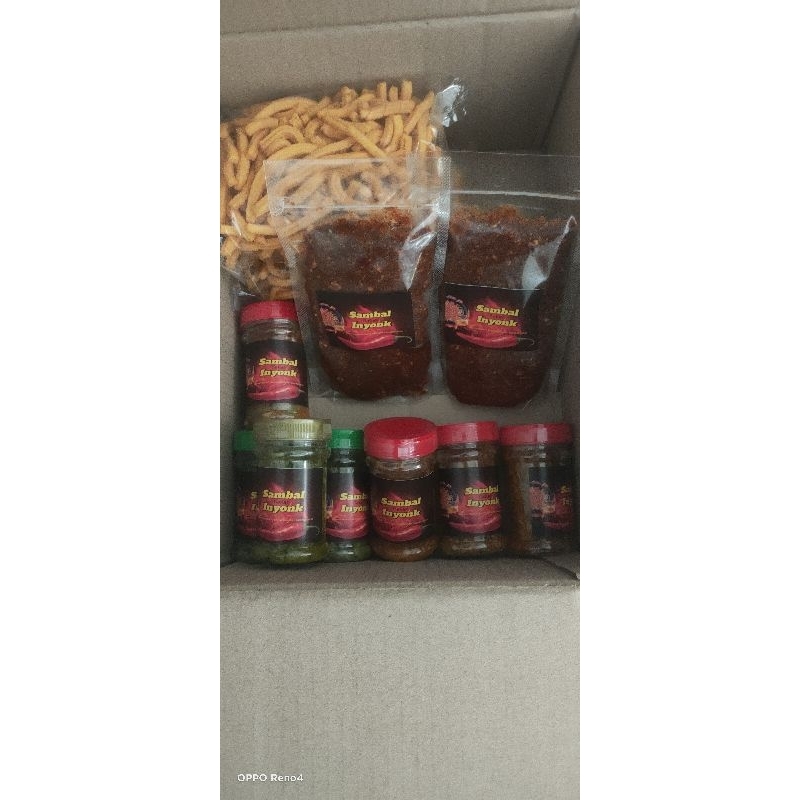 

Sambal Bakar Khas Banyumas - Sambal Inyonk 4 botol - mister Syam