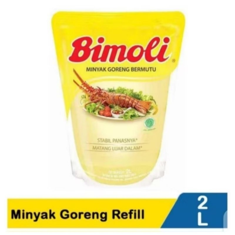 

Bimoli minyak goreng 2 liter refill