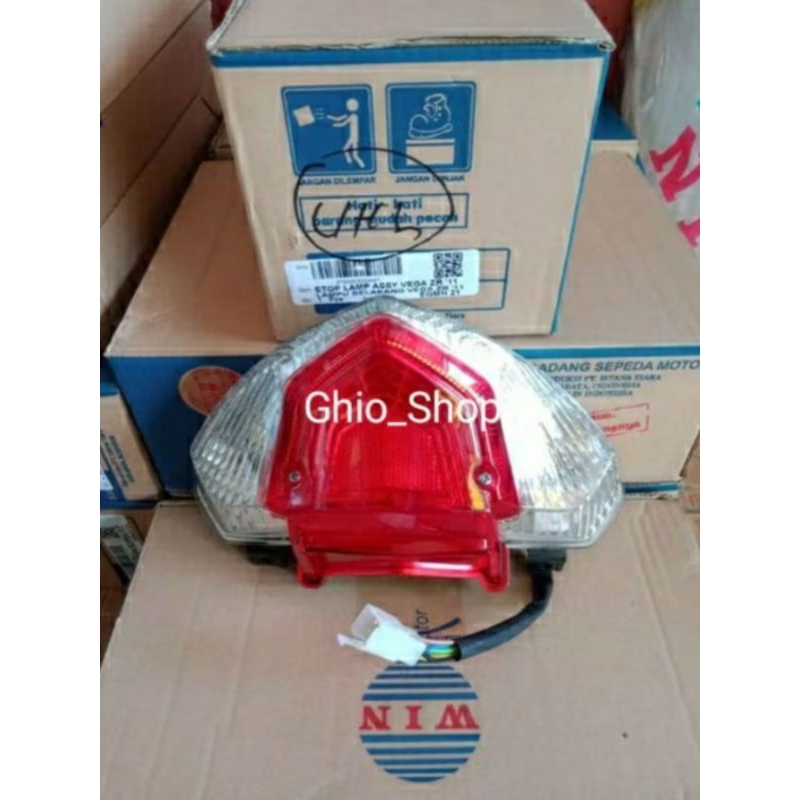 Lampu stoplap komplit sudah tarmasul bohlam lampu² YAMAHA vega zr