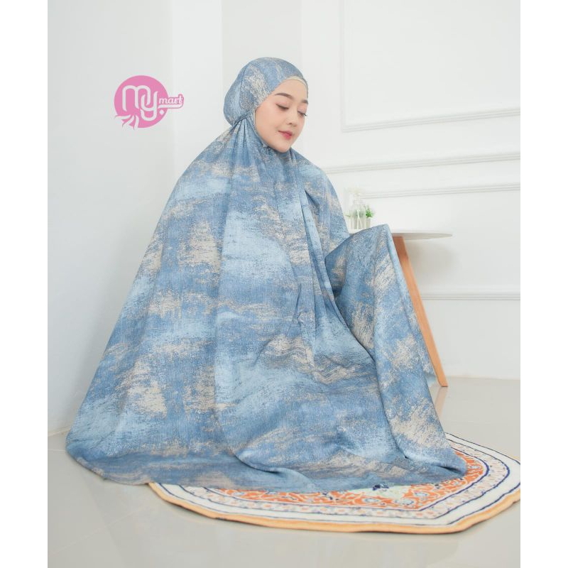 Mymart Mukena Abiyah Silk  Laser