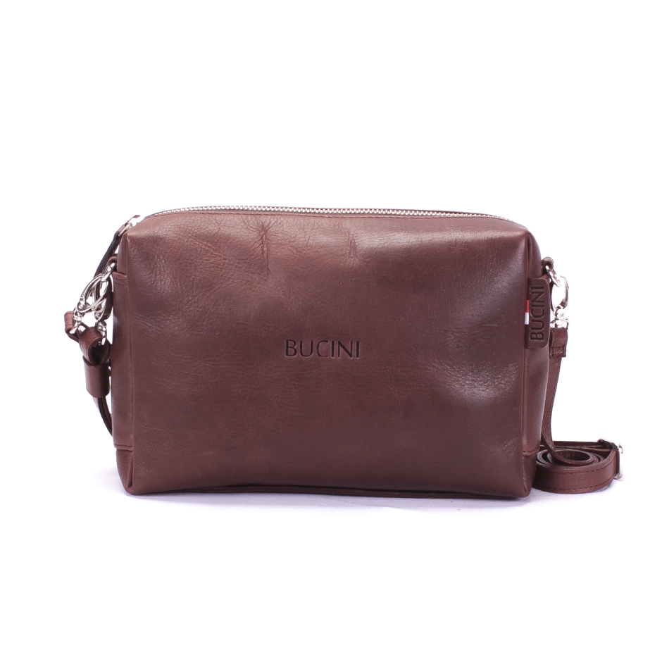 Leather Hand Bag  & Sling Bag I Clutch & Tas Selempang Kulit Pria & Wanita BUCINI Medari